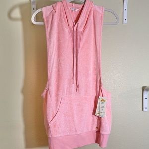 C&C California Sleeveless Drawstring Hoodie (NWT)